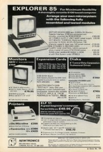 Netronics Explorer 85 from 1979